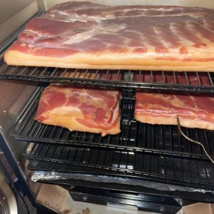 Smoking bacon